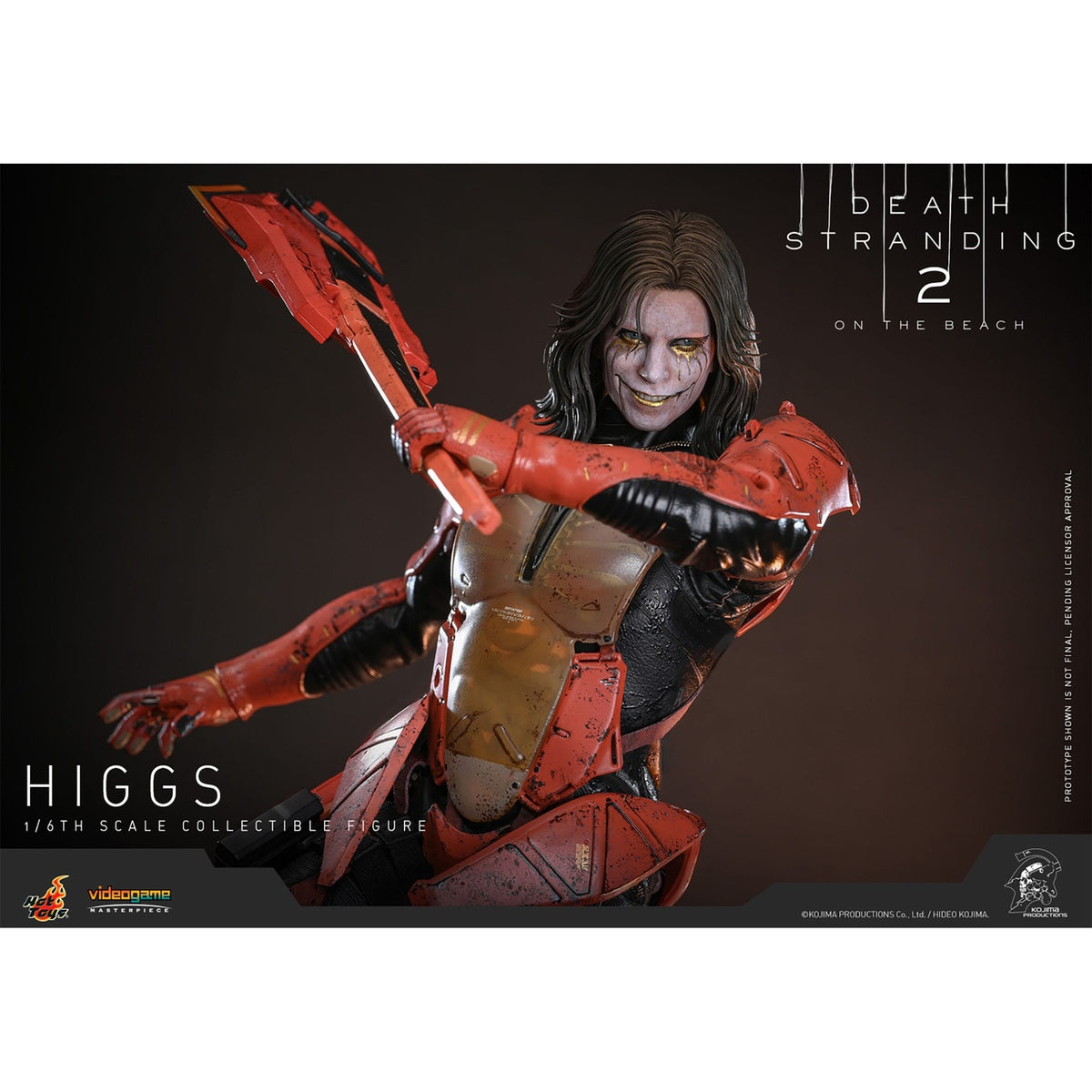 Immagine del prodotto Death Stranding 2: On the Beach – Higgs Masterpiece action figure 1:6