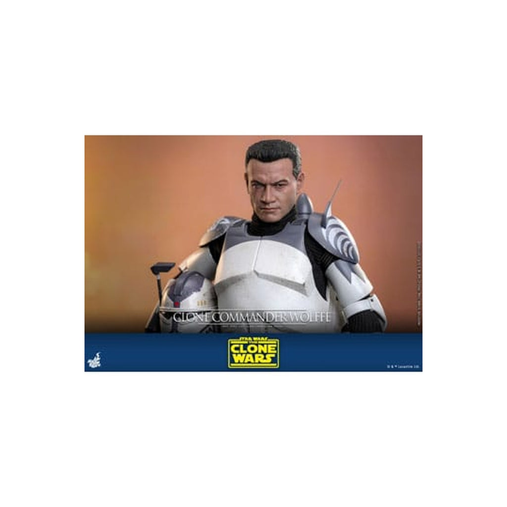 Produktbild Star Wars: The Clone Wars - Clone Commander Wolffe Actionfigur 1:6