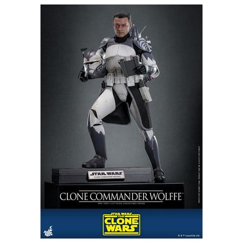 Produktbild Star Wars: The Clone Wars - Clone Commander Wolffe Actionfigur 1:6