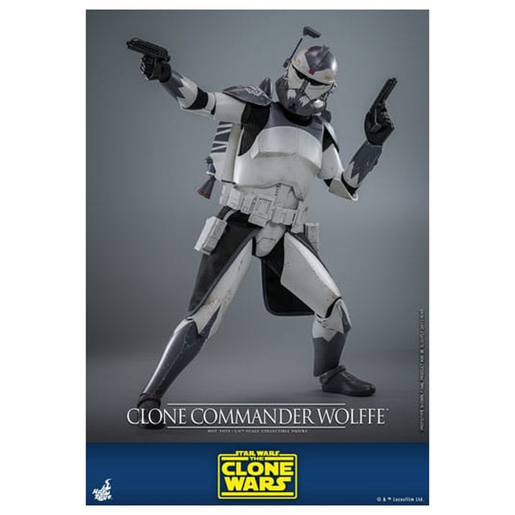 Produktbild Star Wars: The Clone Wars - Clone Commander Wolffe Actionfigur 1:6
