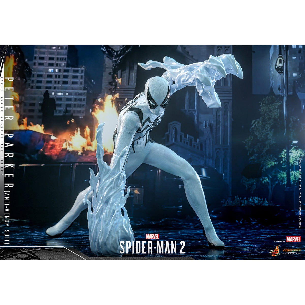 Immagine del prodotto Spider-Man - Action figure Peter Parker Anti-Venom Suit Masterpiece 1:6