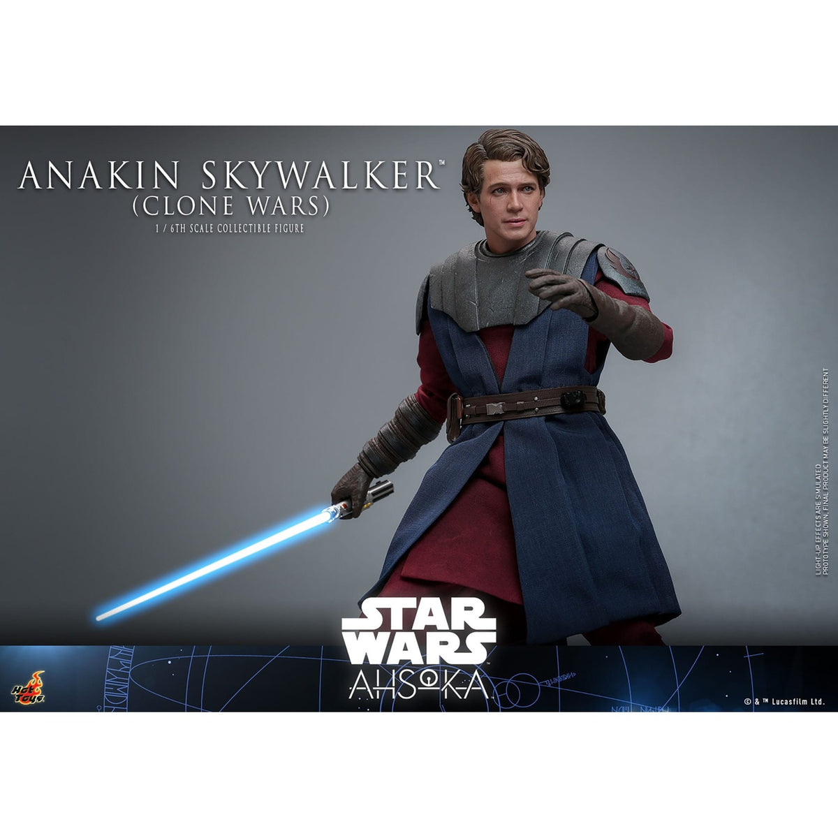 Produktbild Star Wars: The Clone Wars - Anakin Skywalker Actionfigur 1:6