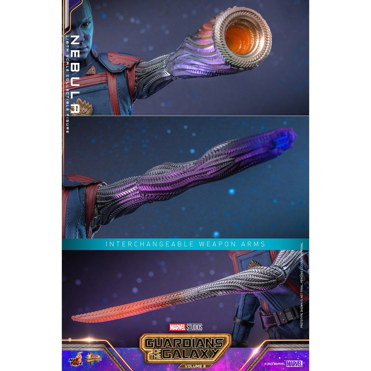 Immagine del prodotto Guardiani della Galassia Vol. 3 - Nebula action figure Masterpiece 1:6