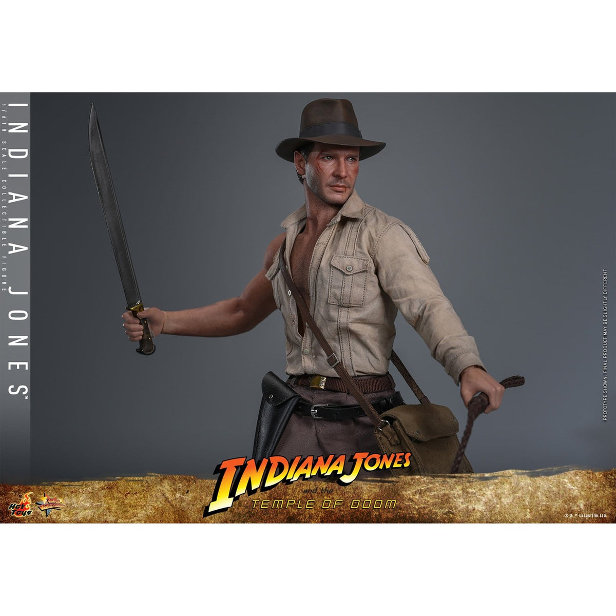 Produktbild Indiana Jones Masterpiece Actionfigur 1:6 - Indiana Jones