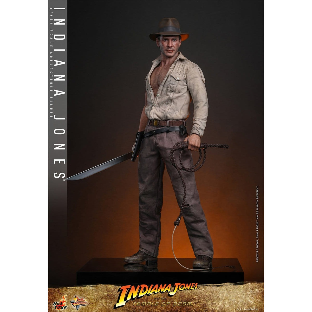Produktbild Indiana Jones Masterpiece Actionfigur 1:6 - Indiana Jones
