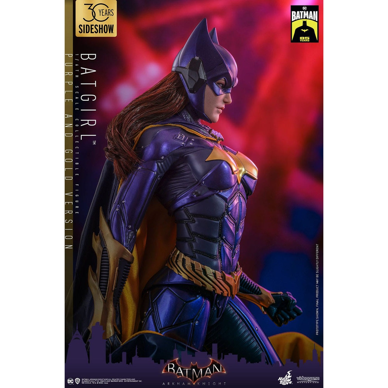Image produit Batman: Arkham Knight – Figurine d’action Batgirl Masterpiece 1:6 Version Violet et Or Exclusive