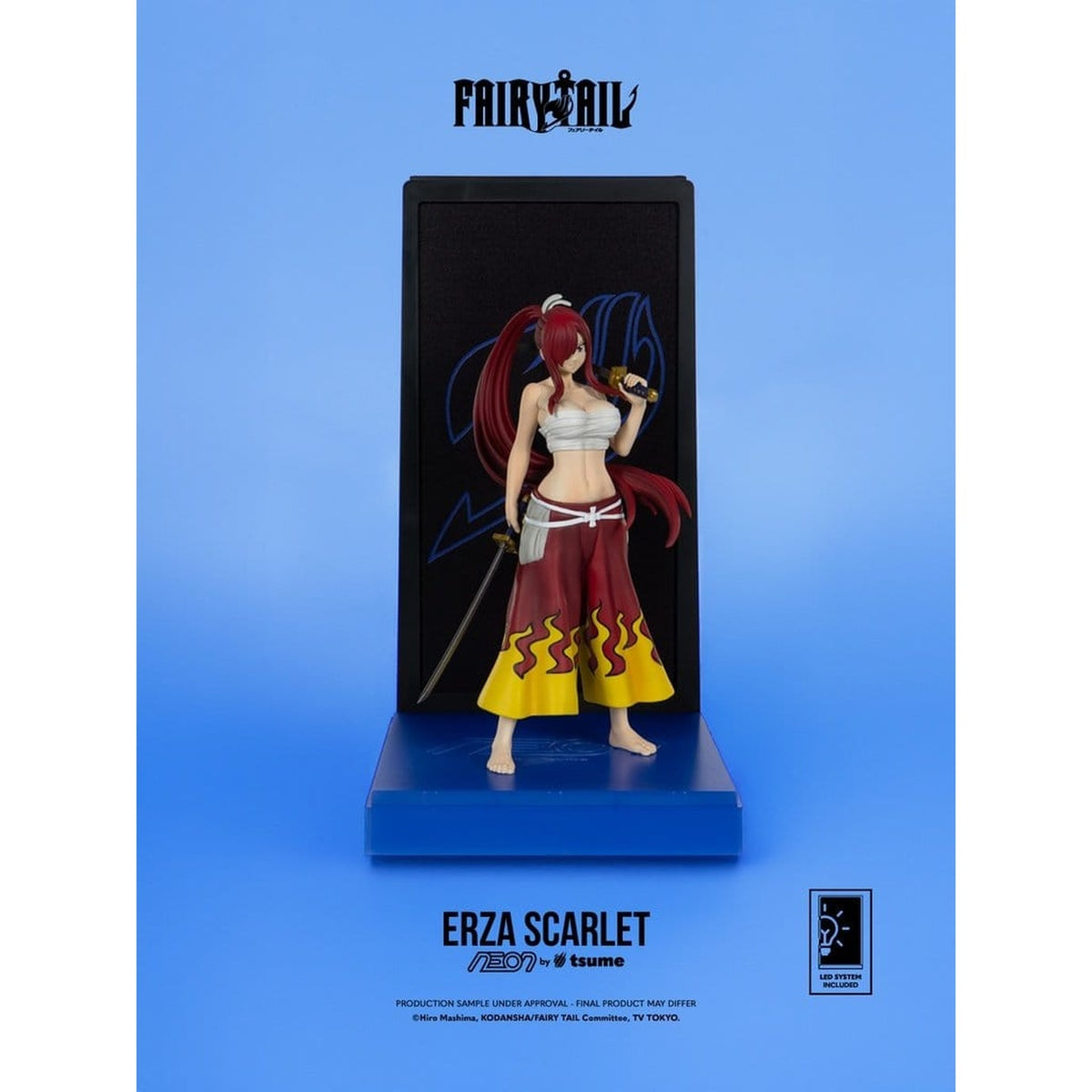 Immagine del prodotto Fairy Tail - Figura Neon Erza Scarlet 1:9