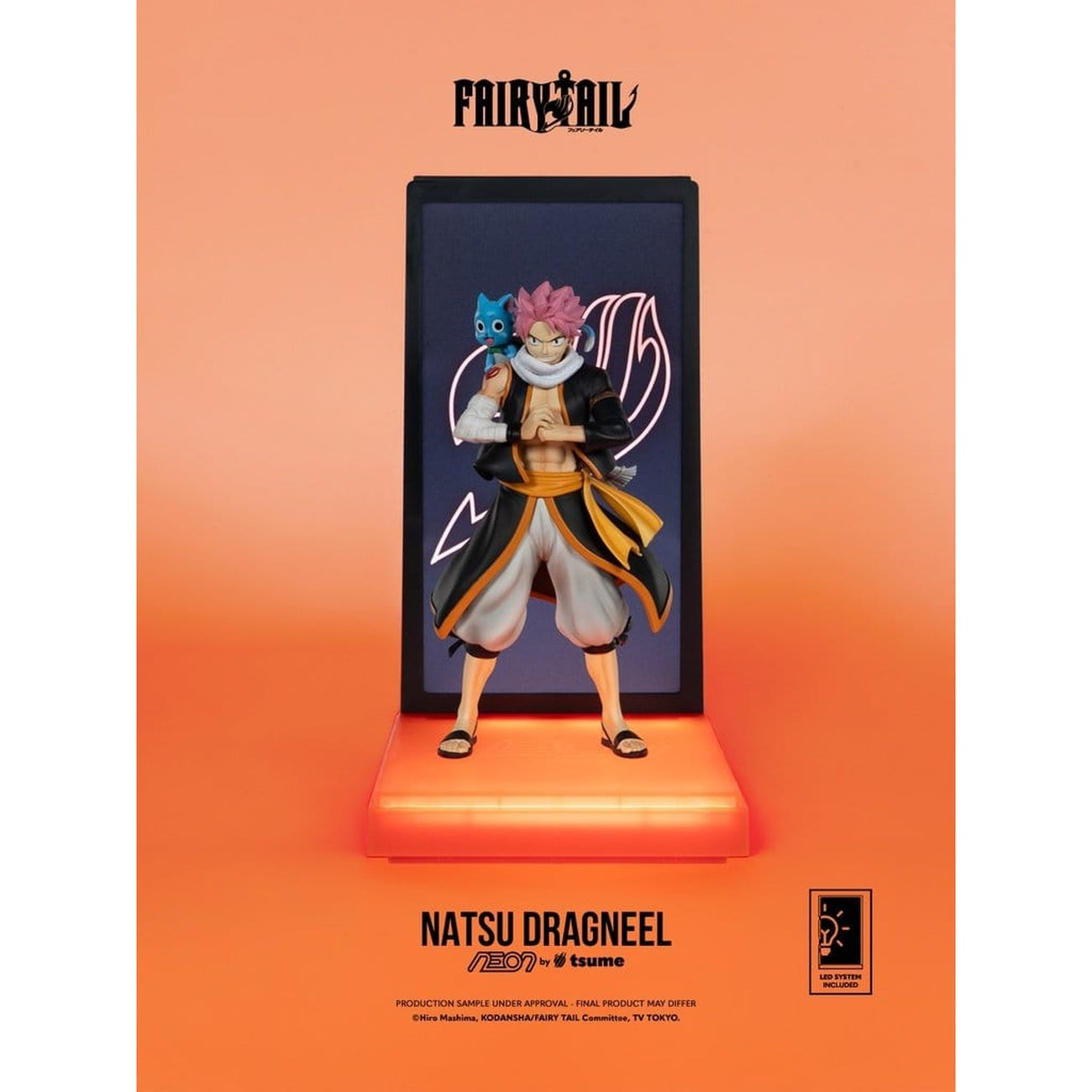Image produit Fairy Tail - Figurine Néon Natsu Dragneel 1:9