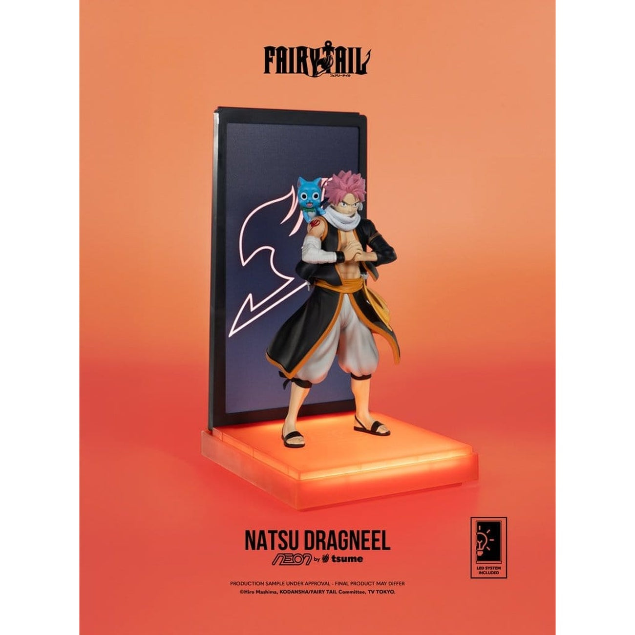 Image produit Fairy Tail - Figurine Néon Natsu Dragneel 1:9