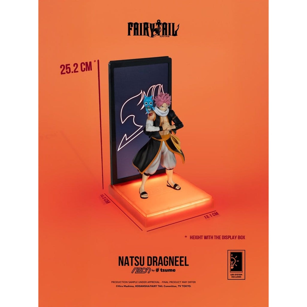 Image produit Fairy Tail - Figurine Néon Natsu Dragneel 1:9