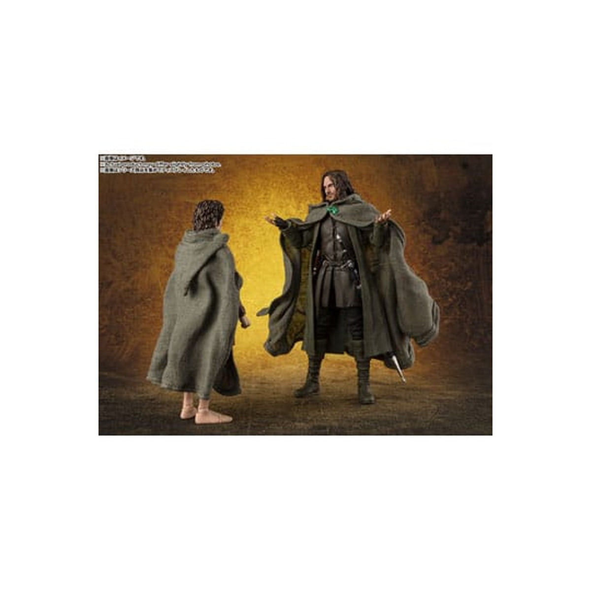 Immagine del prodotto Il Signore degli Anelli - Set di action figure Frodo Baggins & Gollum S.H. Figuarts