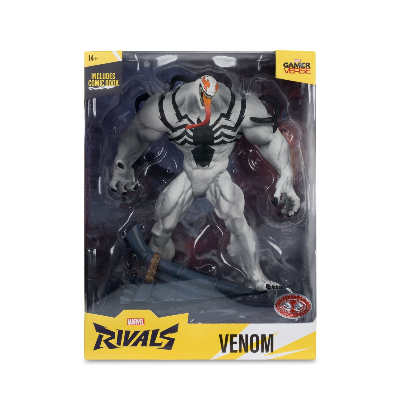 Produktbild Marvel Rivals - Venom Actionfigur 1:6 Red Platinum Edition