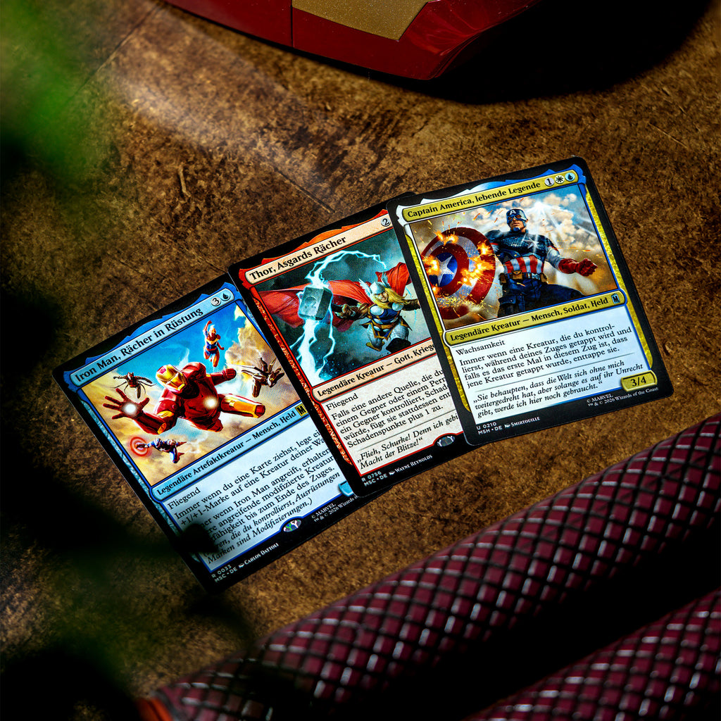 Image produit Marvel Super Heroes Avengers Deck Commander version allemande - Magic The Gathering