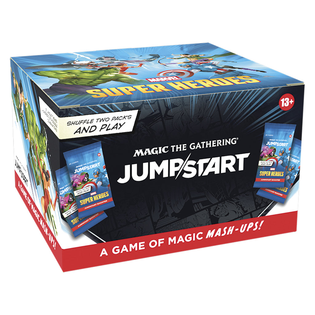 Produktbild Marvel Super Heroes Jumpstart Booster englische Version - Magic The Gathering Display