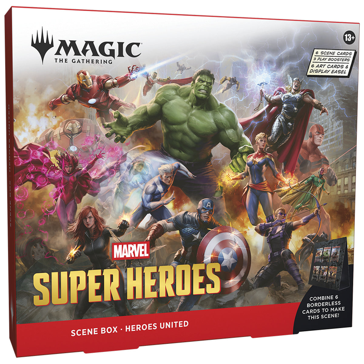 Image produit Marvel Super Heroes Scene Box Heroes United version anglaise - Magic: The Gathering