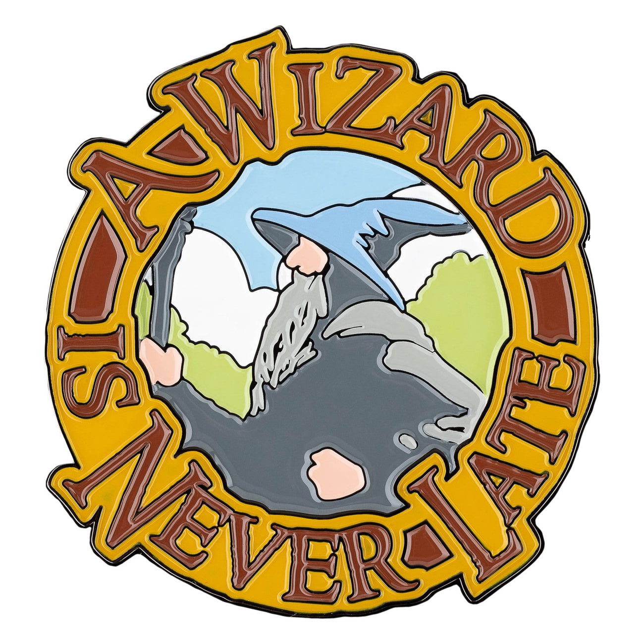Produktbild Der Herr der Ringe - Gandalf A Wizard Is Never Late Magnet
