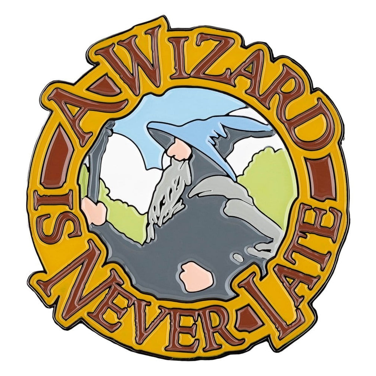 Produktbild Der Herr der Ringe - Gandalf A Wizard Is Never Late Magnet
