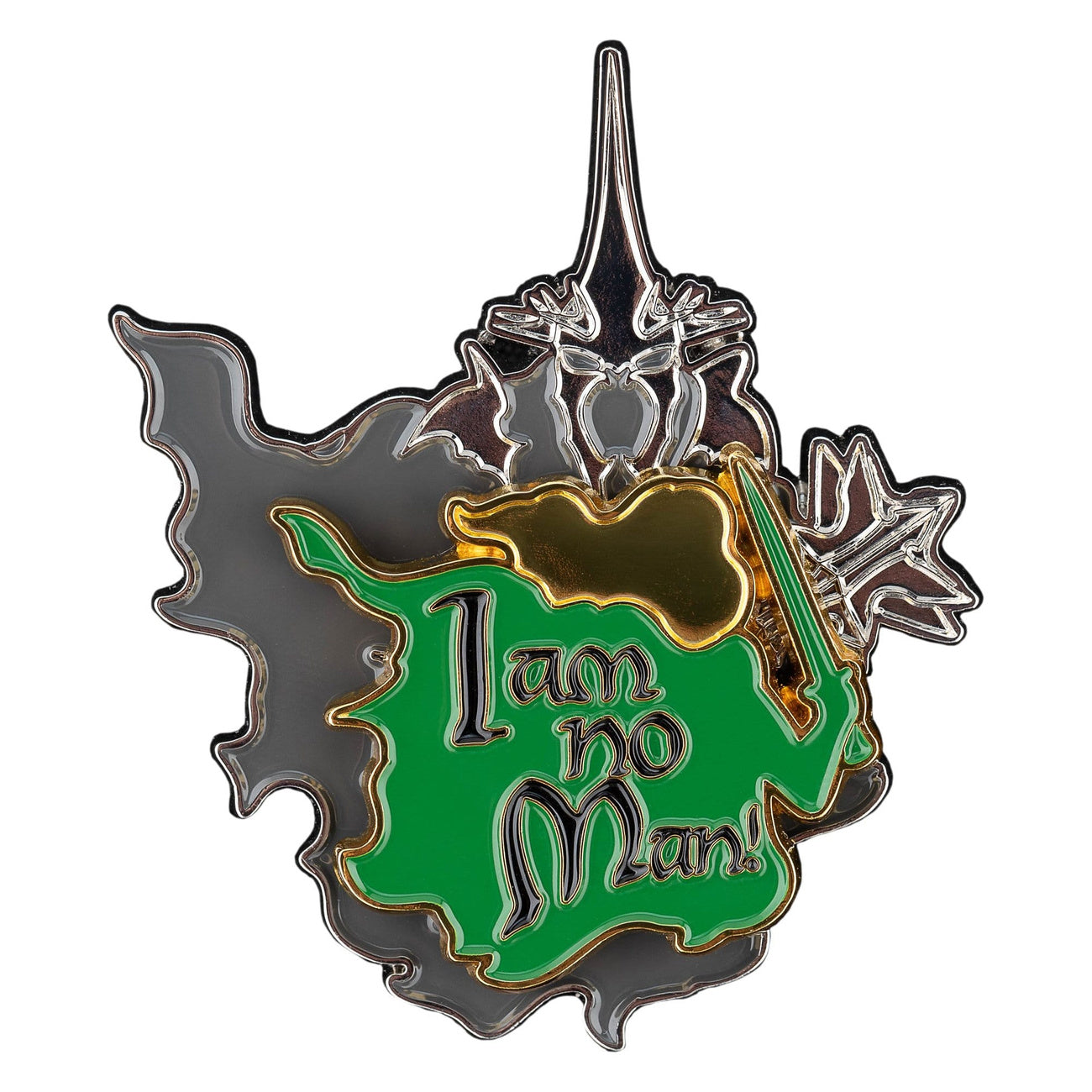 Immagine del prodotto Il Signore degli Anelli - No Man Can Kill Me & I Am No Man! Set di 2 pin