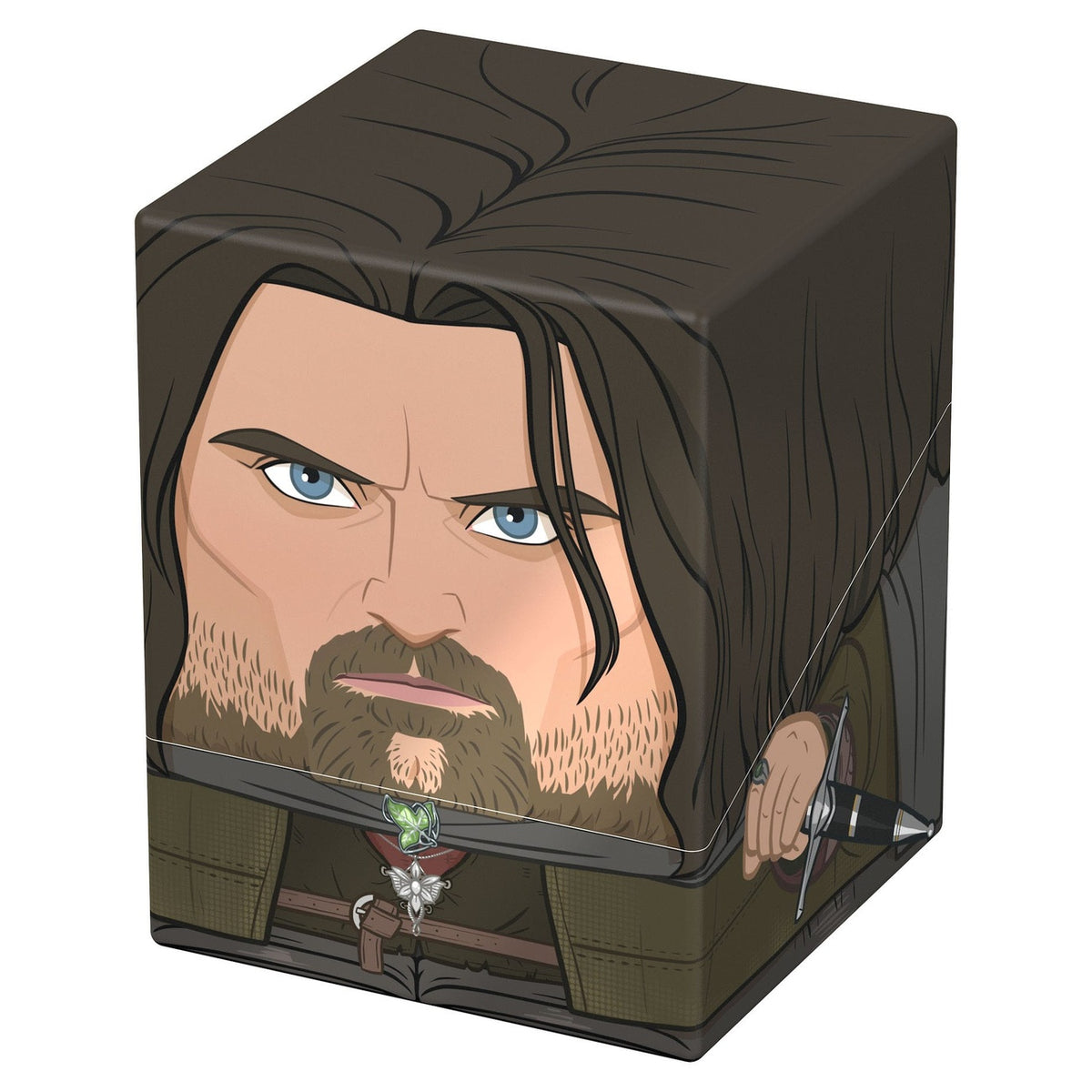 Image produit Boîte de rangement pour cartes Aragorn Ultimate Guard - Le Seigneur des Anneaux