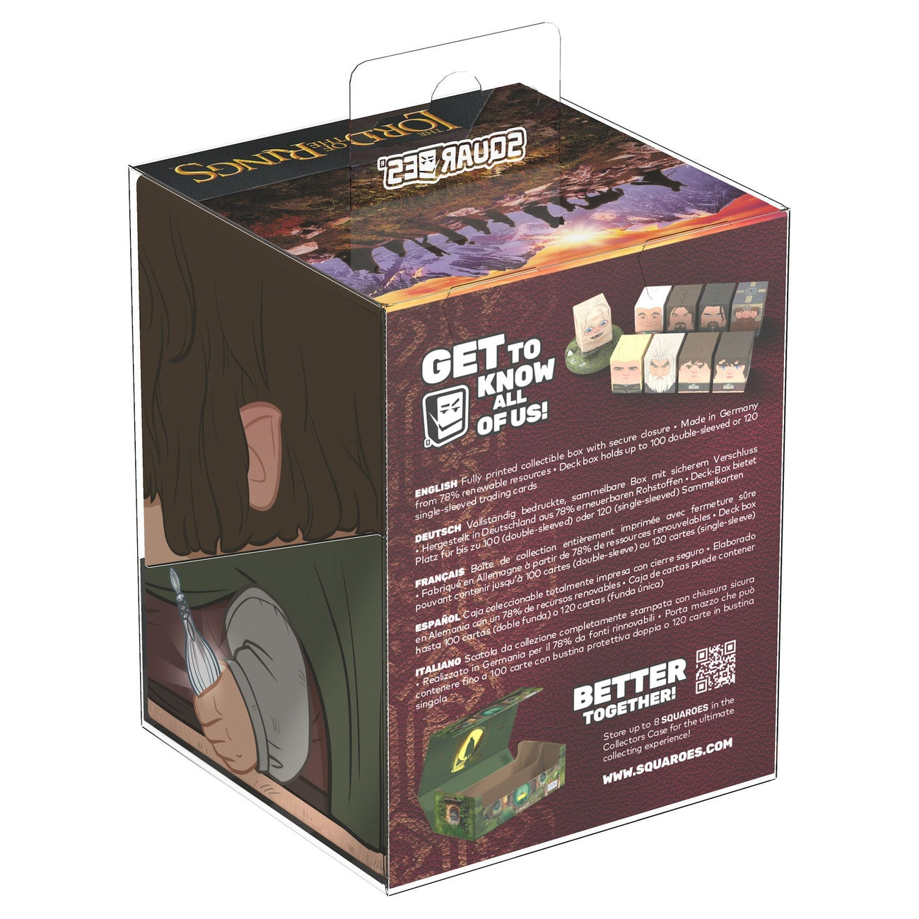 Produktbild Frodo Sammelkartenbox Ultimate Guard - Der Herr der Ringe