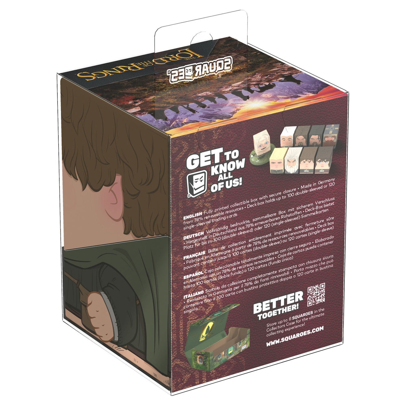 Produktbild Sam Sammelkartenbox Ultimate Guard - Der Herr der Ringe