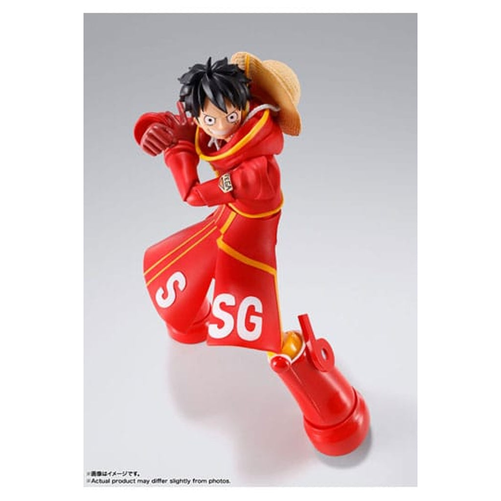Produktbild One Piece S.H.Figuarts Actionfigur Monkey D. Luffy Future Island Egghead 15 cm