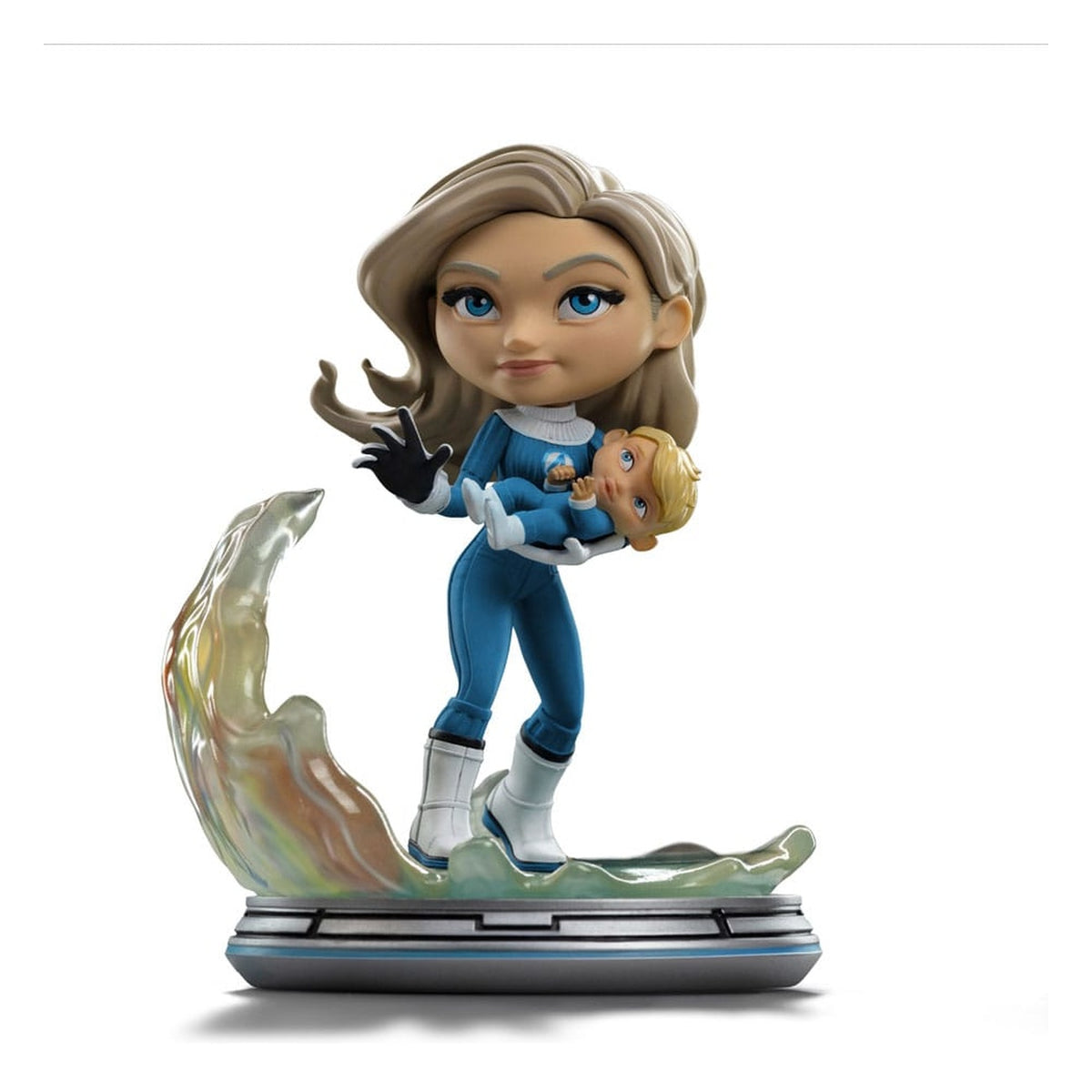 Image produit Fantastic Four Mini Co. figurine PVC Invisible Woman et Franklin 15 cm