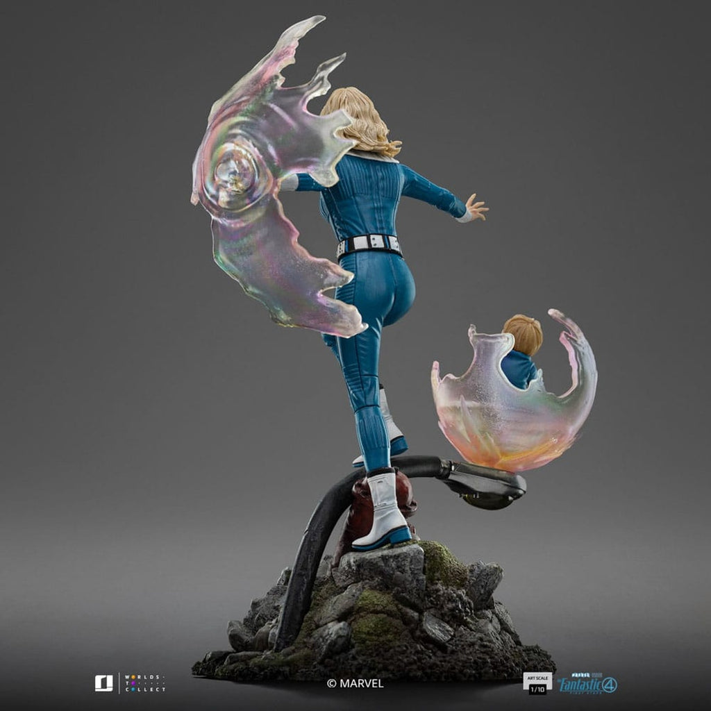 Immagine del prodotto Fantastic Four Statua Art Scale 1/10 Invisible Woman e Franklin 28 cm