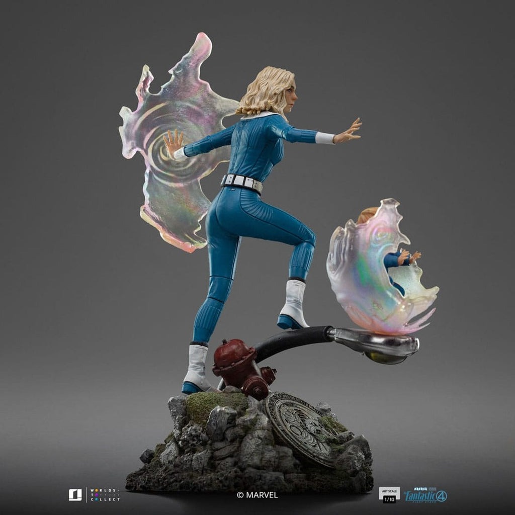 Immagine del prodotto Fantastic Four Statua Art Scale 1/10 Invisible Woman e Franklin 28 cm