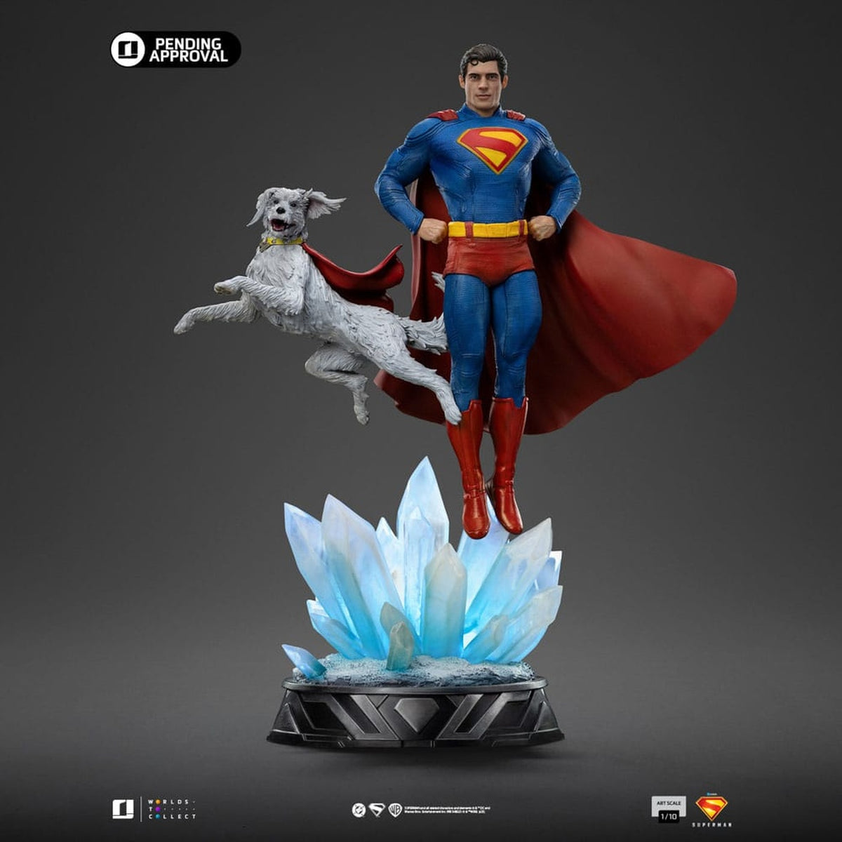 Immagine del prodotto Superman Legacy Statua Art Scale 1/10 Superman & Krypto 32 cm