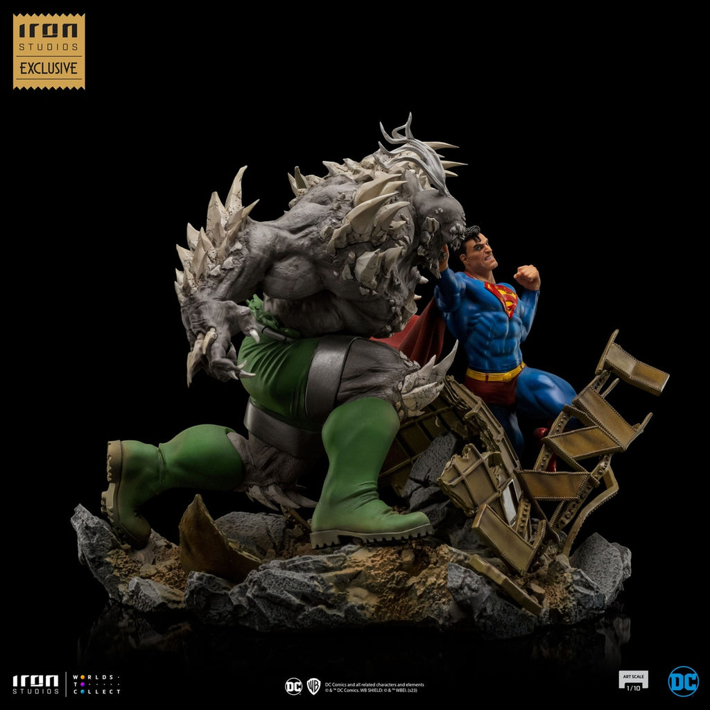 Image produit DC Comics BDS Art Scale Statue 1/10 Superman vs Doomsday heo EU Exclusive 30 cm