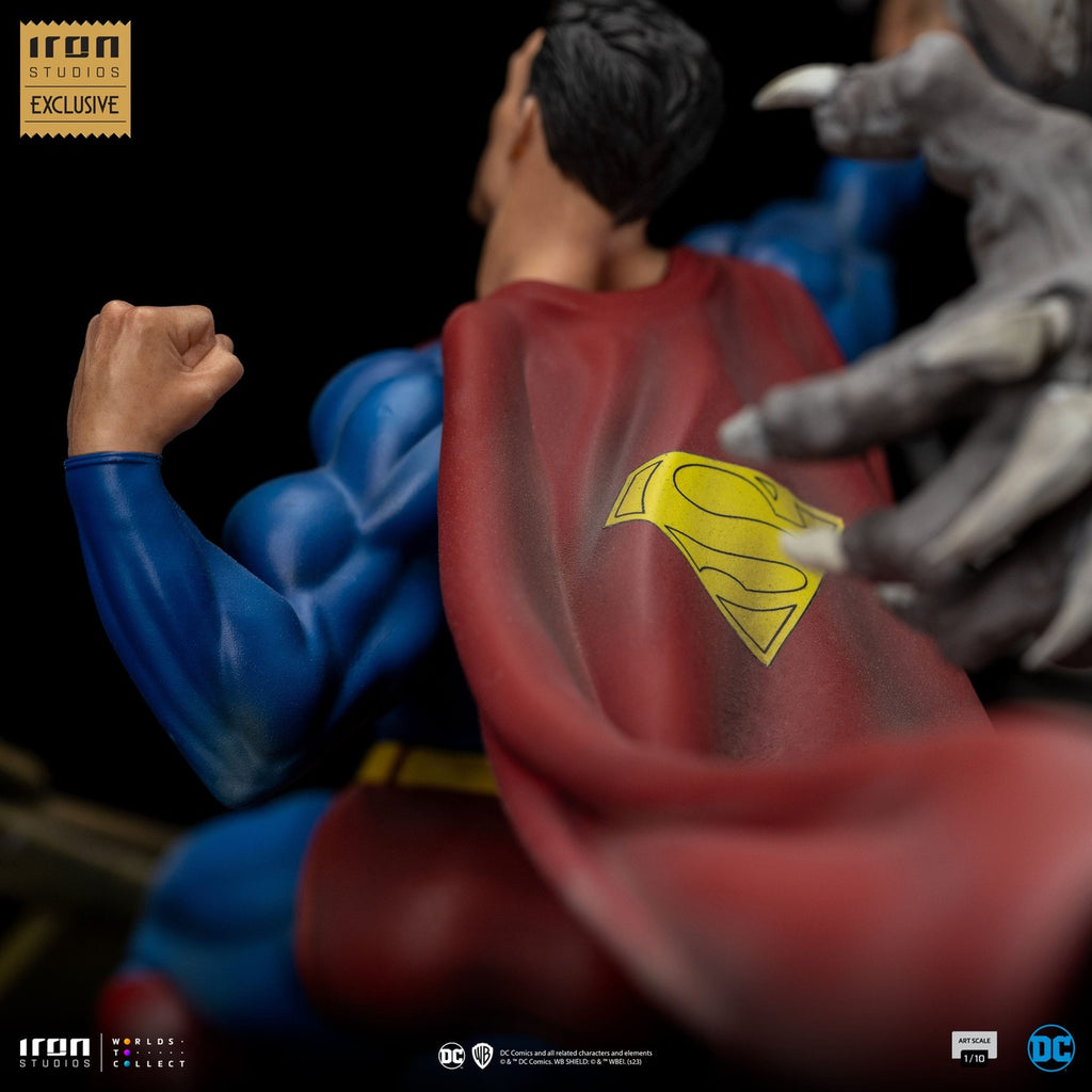 Image produit DC Comics BDS Art Scale Statue 1/10 Superman vs Doomsday heo EU Exclusive 30 cm