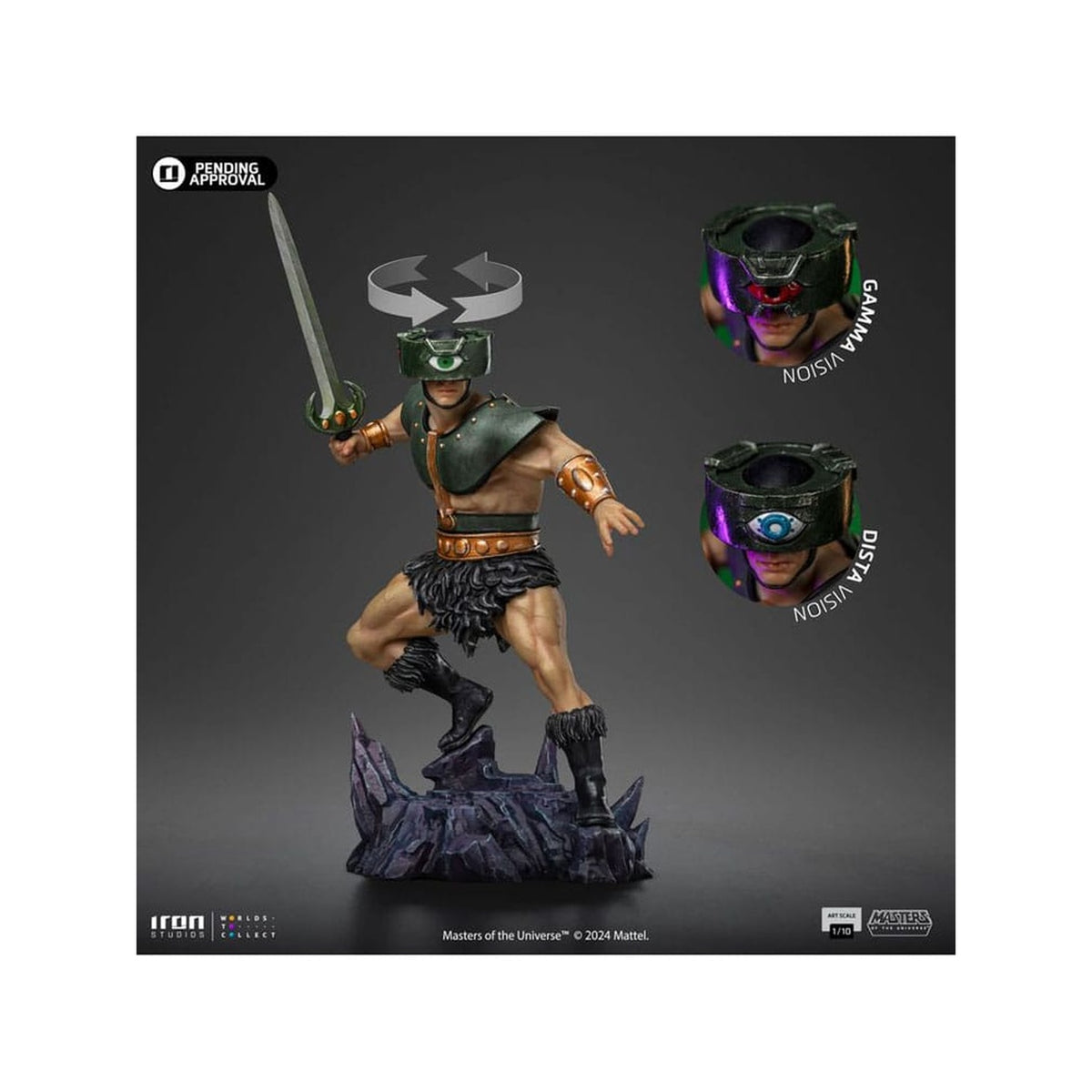 Image produit Masters of the Universe Statue Art Scale 1/10 Tri-Klops 24 cm