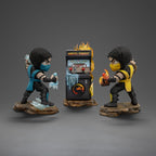 Image produit Mortal Kombat Mini Co. figurines PVC Scorpion vs Subzero Arcade Set 15 cm