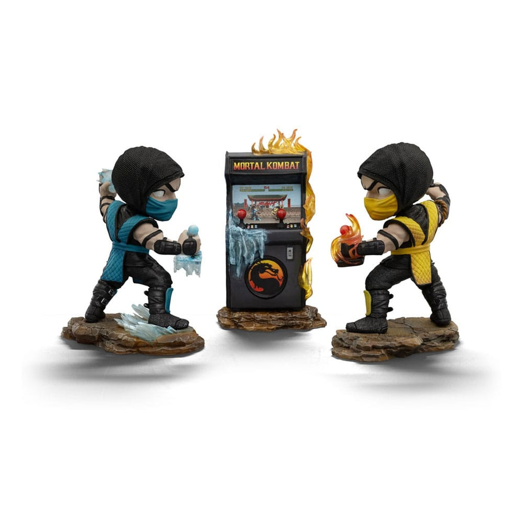 Image produit Mortal Kombat Mini Co. figurines PVC Scorpion vs Subzero Arcade Set 15 cm