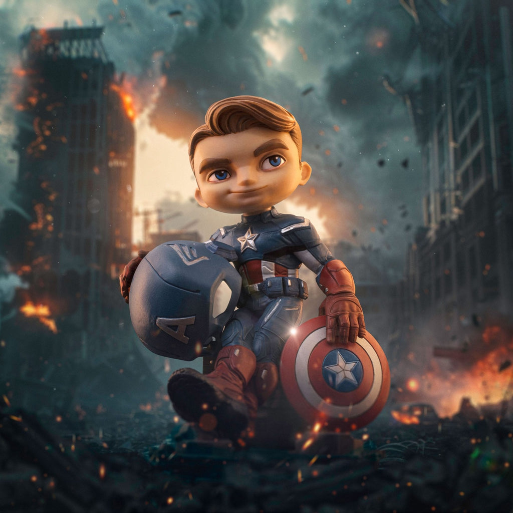 Produktbild Avengers Infinity Saga Mini Co. PVC Figur Captain America 14 cm