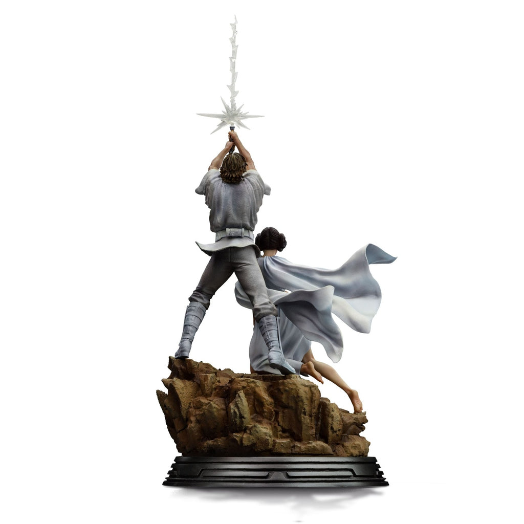 Immagine del prodotto Star Wars Statua Deluxe Art Scale 1/10 Luke e Leia 41 cm