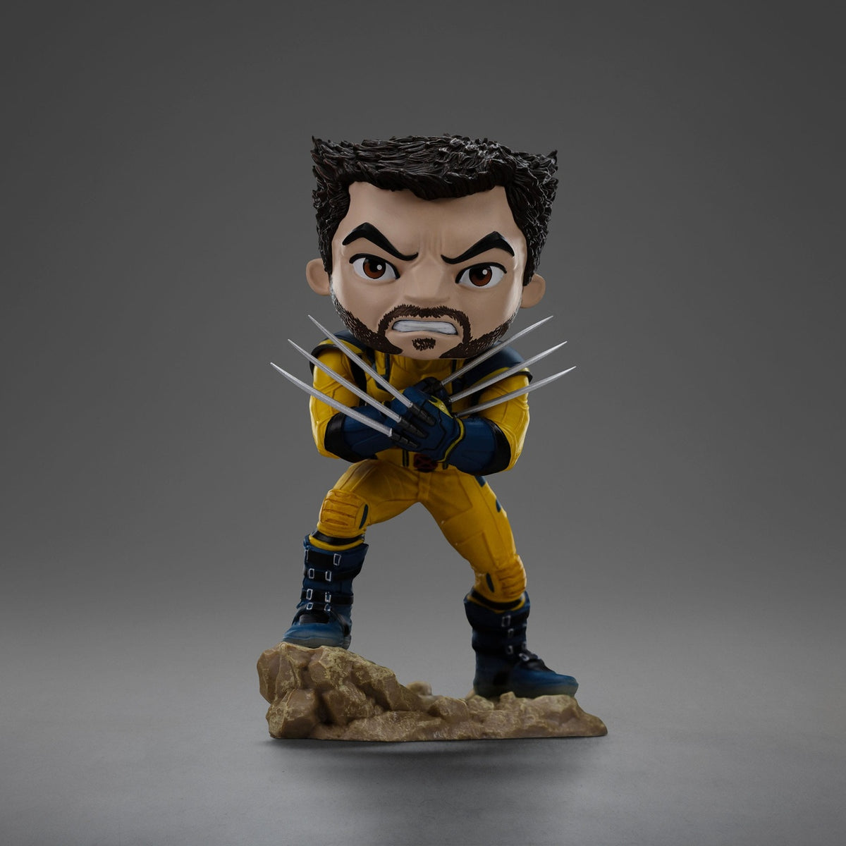 Image produit Deadpool & Wolverine figurine Mini Co. PVC Wolverine Unmasked 14 cm