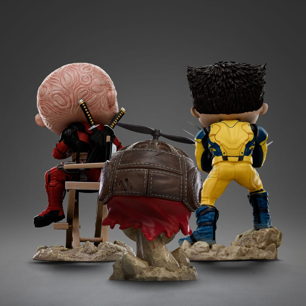 Image produit Deadpool & Wolverine figurine Mini Co. PVC Wolverine Unmasked 14 cm