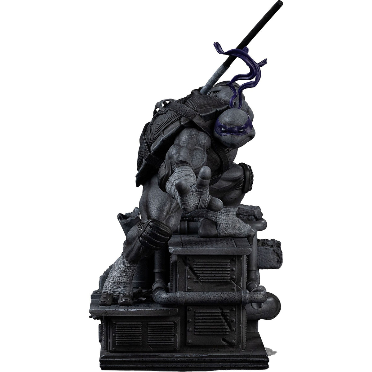 Image produit Teenage Mutant Ninja Turtles Statue Art Scale 1/10 Donatello Variante Noir et Blanc 26 cm heo exclusive