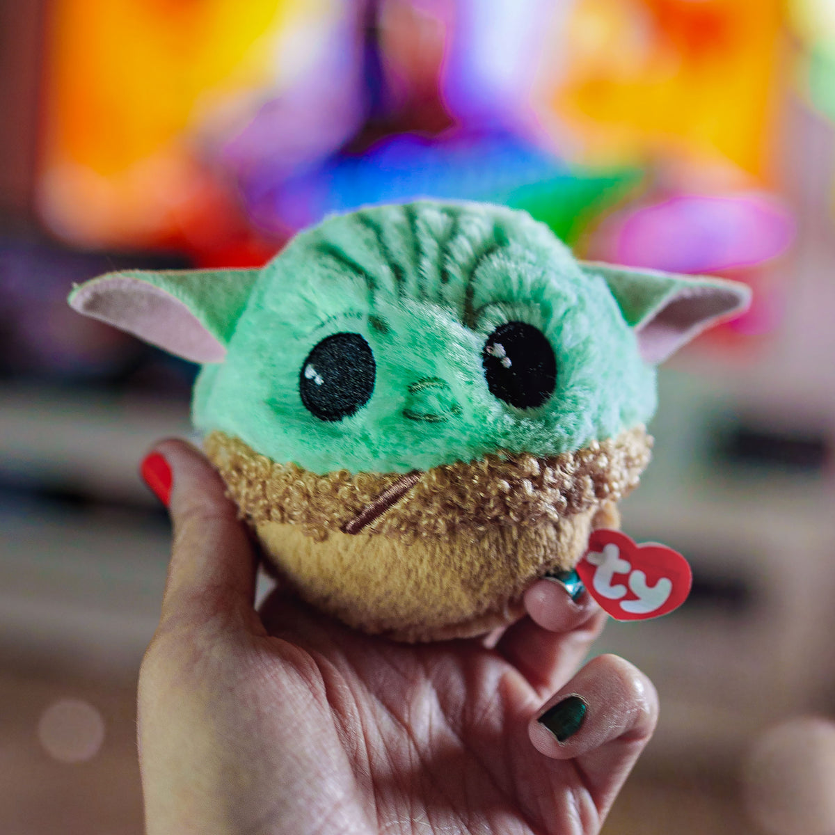 Produktbild Grogu Beanie Bouncers hüpfender Plüsch Ball - Star Wars The Mandalorian