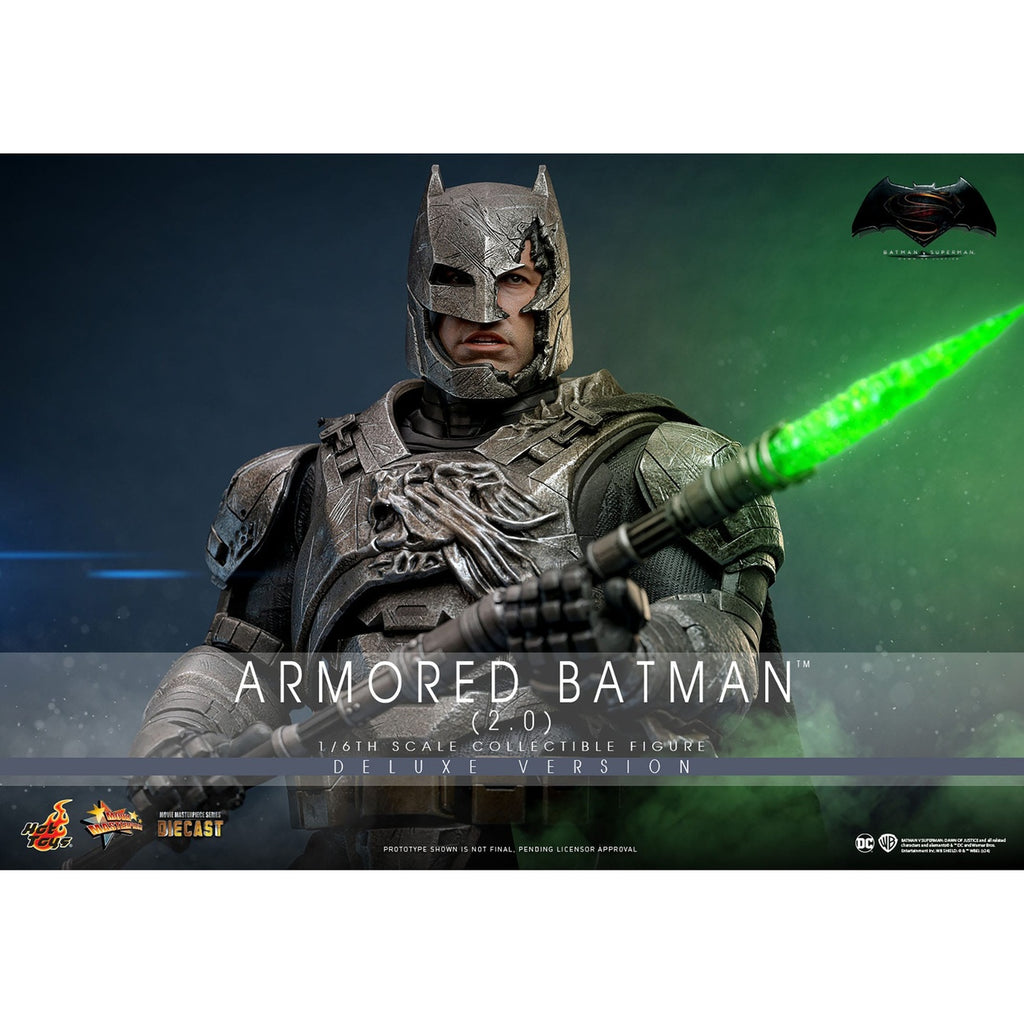 Produktbild Batman v Superman: Dawn of Justice Movie Masterpiece Actionfigur 1/6 Armored Batman 2.0 (Deluxe Version) 33 cm