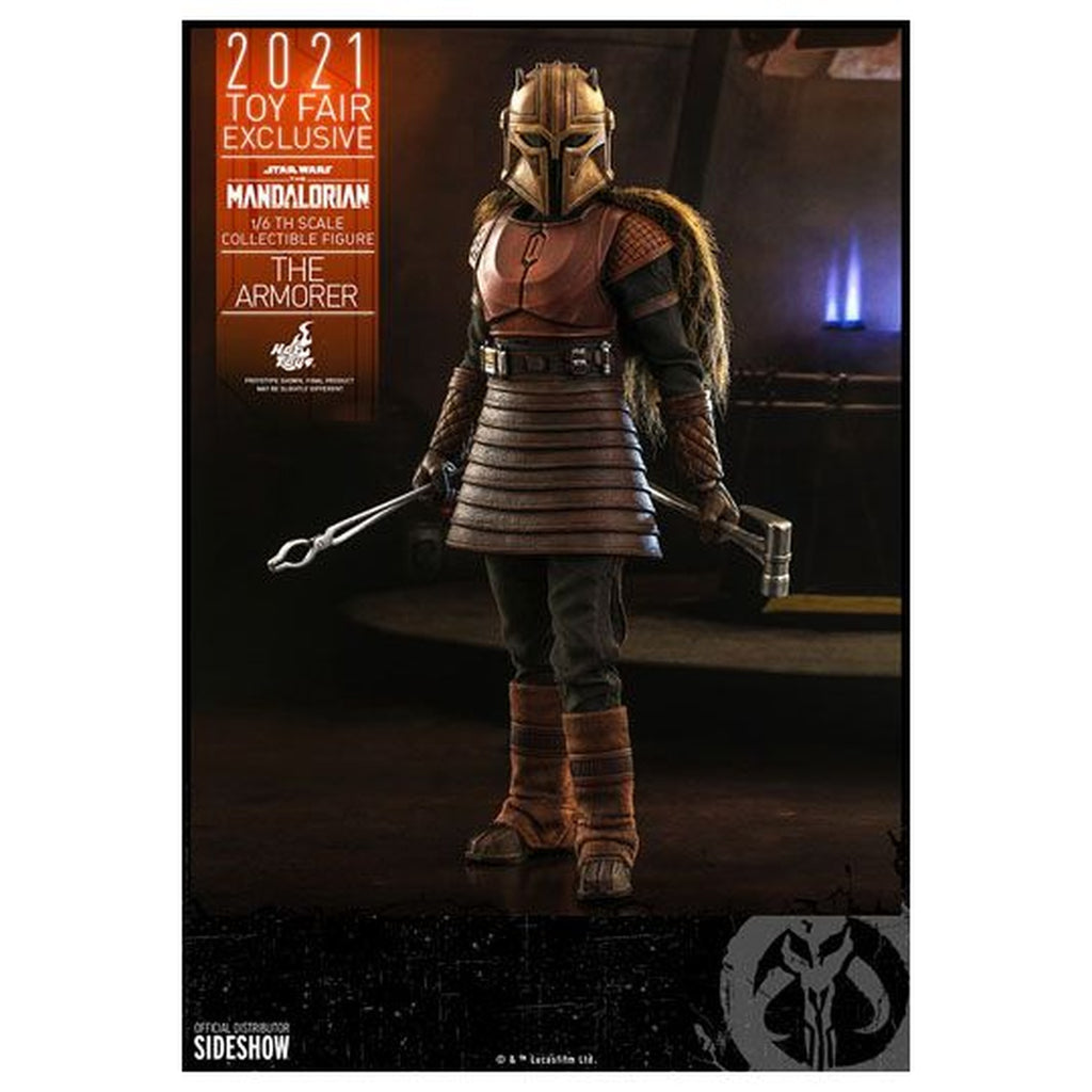 Immagine del prodotto Star Wars The Mandalorian Action figure 1/6 The Armorer 2021 Toy Fair Exclusive 29 cm