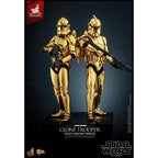 Image produit Star Wars Figurine articulée 1/6 Clone Trooper (Gold Chrome Version) Exclusive 30 cm