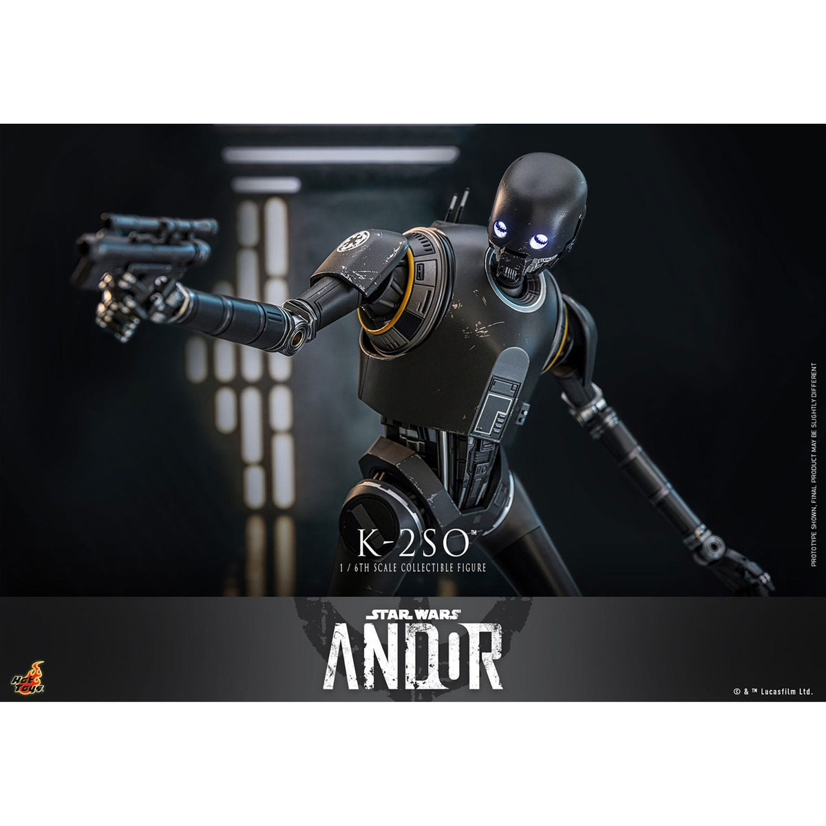 Image produit Star Wars : Andor Figurine articulée 1/6 K-2SO 36 cm