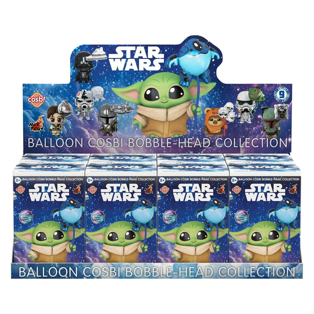 Produktbild Star Wars Cosbi Minifiguren Balloon 8 cm Blind Box Display (8)