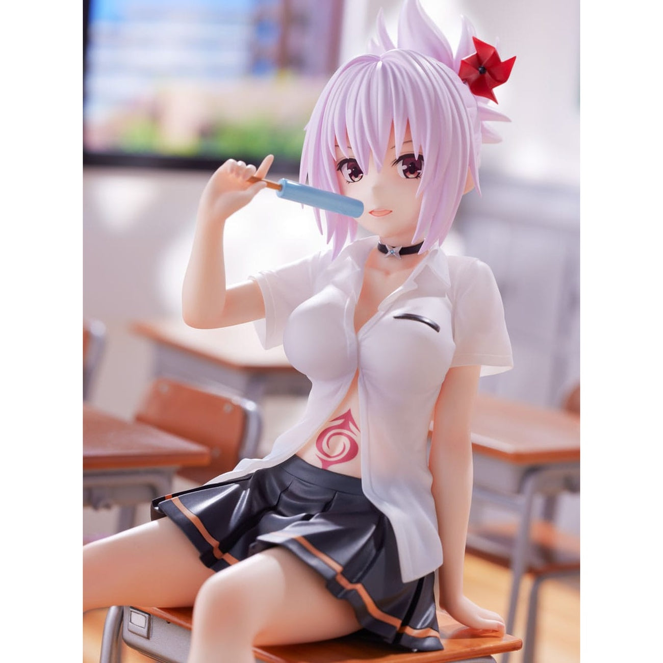 Produktbild Ayakashi Triangle Statue 1/7 Matsuri Kazamaki 23 cm