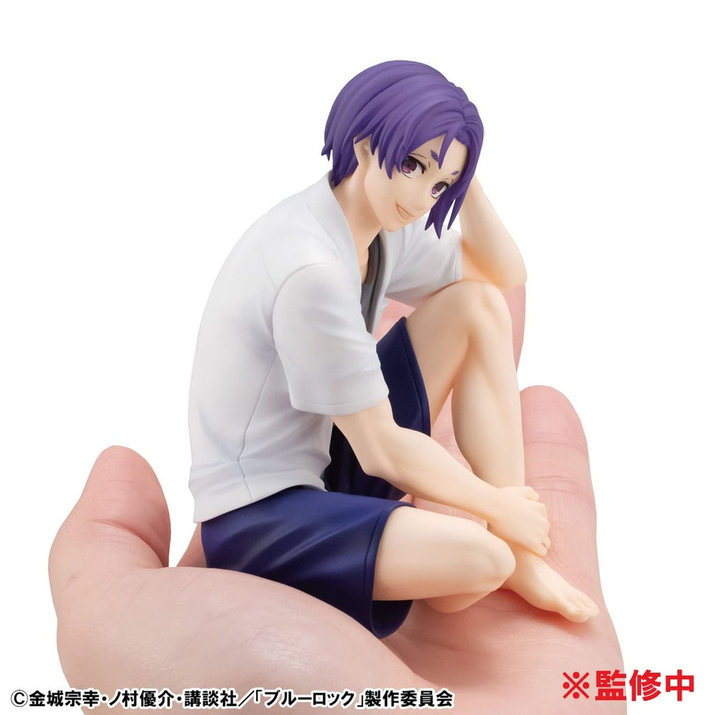 Produktbild Blue Lock G.E.M. Serie PVC Statue Reo Mikage Palm Size 9 cm