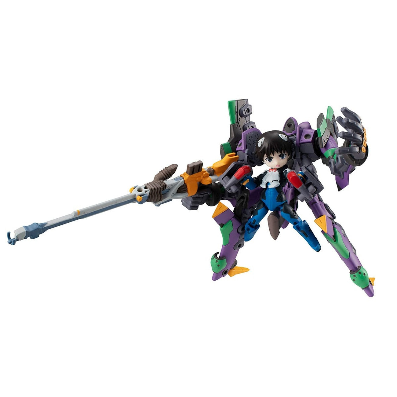 Immagine del prodotto Evangelion Action figure Desktop Army Shinji Ikari & Evangelion Unit-01 New Theatrical Edition 15 cm