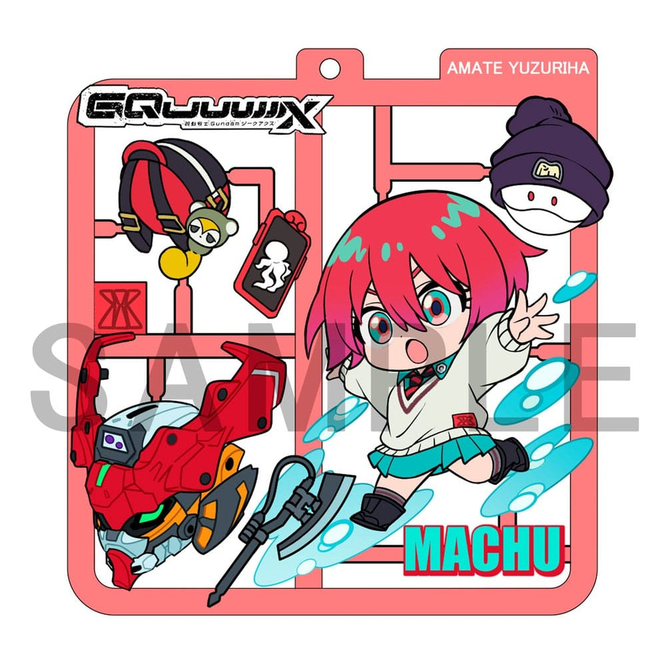 Immagine del prodotto Mobile Suit Gundam GQuuuuuuX Plat Collection assortimento di ciondoli (4)